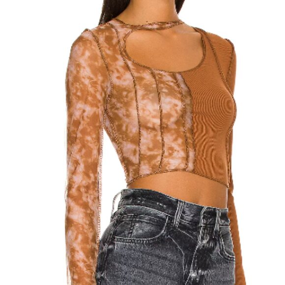 Nylah Split Top - superdown REVOLVE - Picture 2 of 4